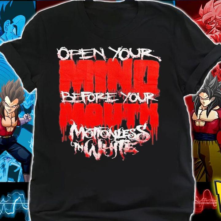 Motionless In White Open Your Mind Shirt t-shirt shirt