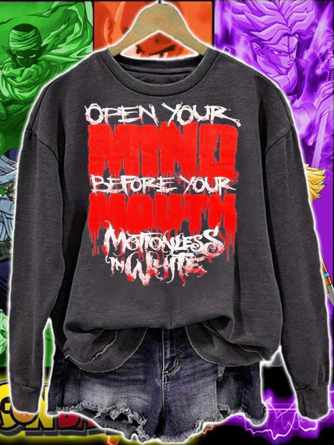 Motionless In White Open Your Mind Shirt t-shirt sweatshirt