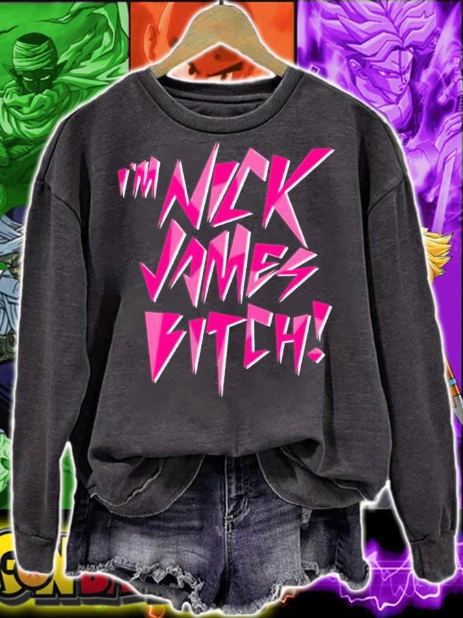 Nickiminajofficial Nick James bitch shirt t-shirt