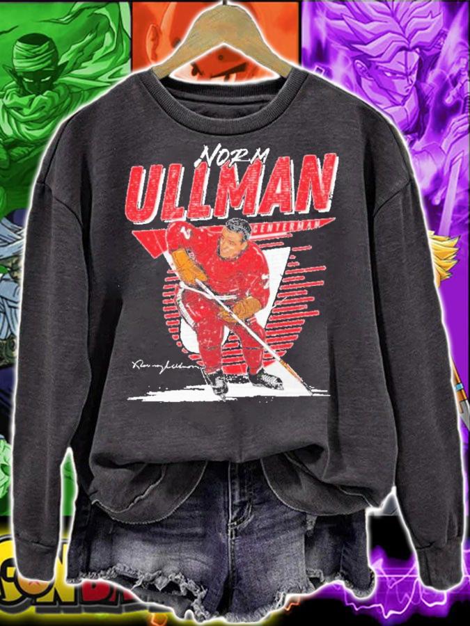 Norm Ullman Detroit Comet Hockey Shirt t-shirt sweatshirt