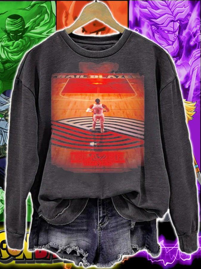 Portland Trail Blazers Damian Lillard Blazer Things shirt t-shirt sweatshirt