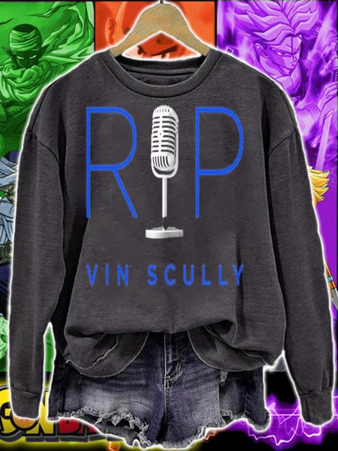 Rip Vin Scully shirt t-shirt