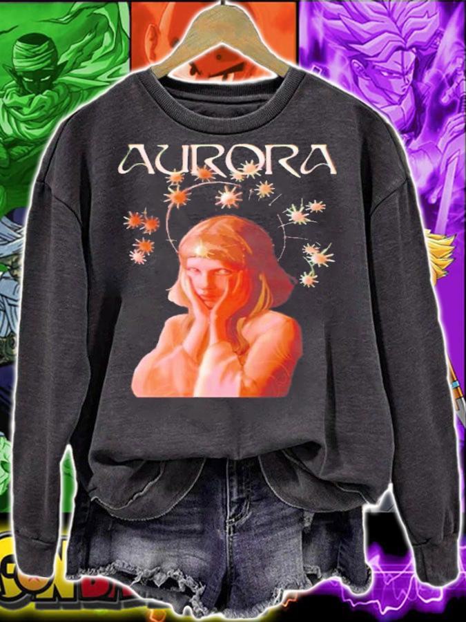 A Dangerous Thing Graphic Aurora T-Shirt t-shirt