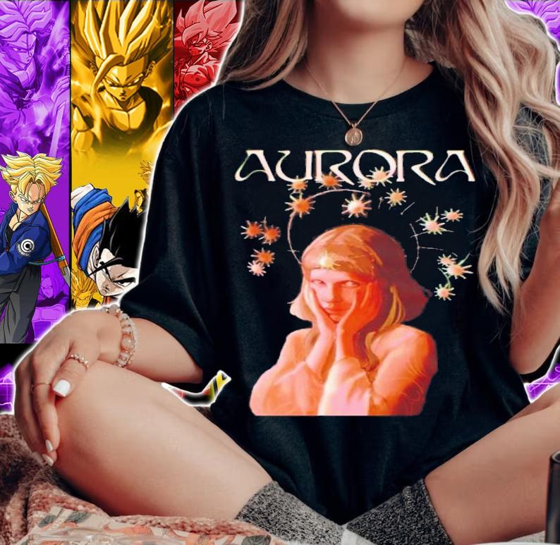 A Dangerous Thing Graphic Aurora T-Shirt t-shirt