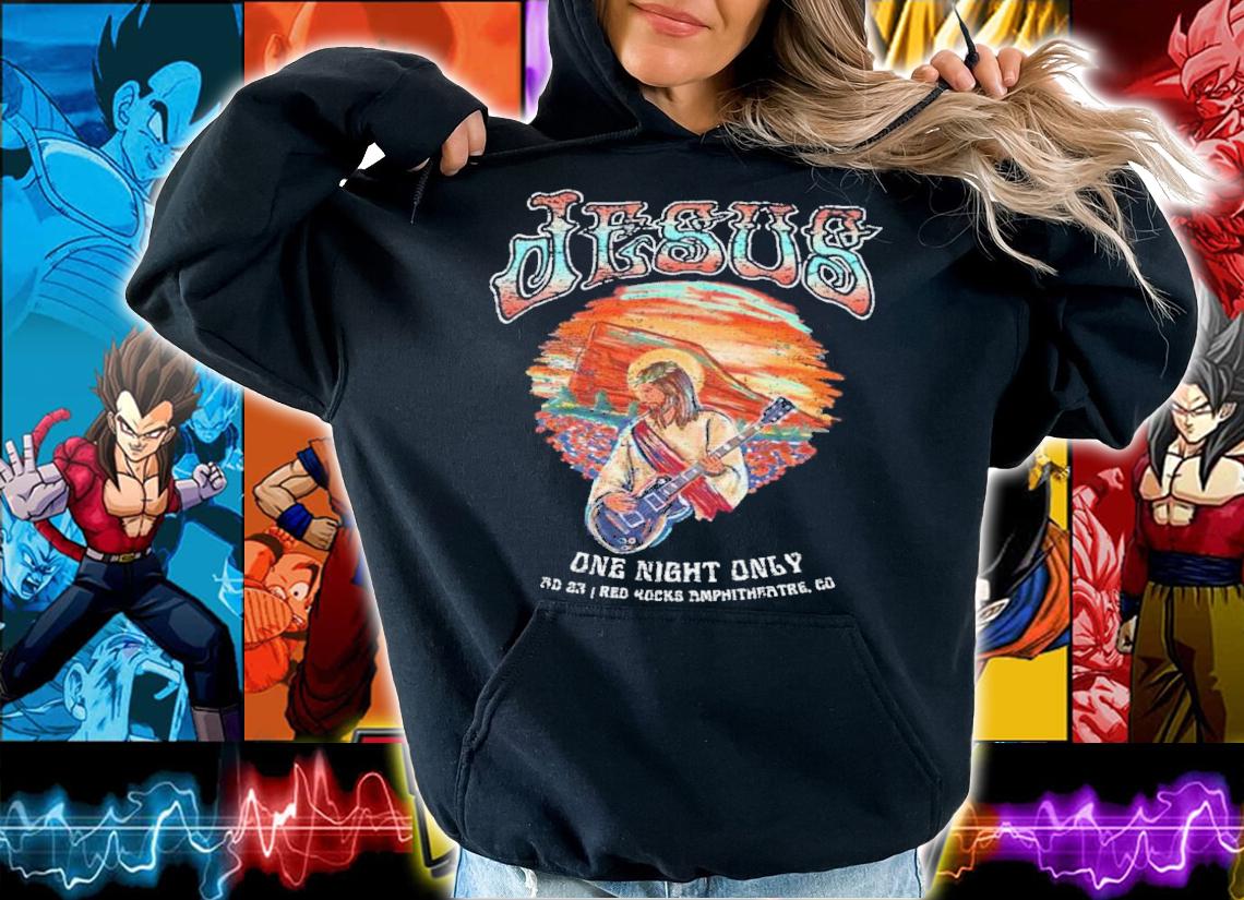Big Cat Jesus At Red Rocks One Night Only Shirt t-shirt
