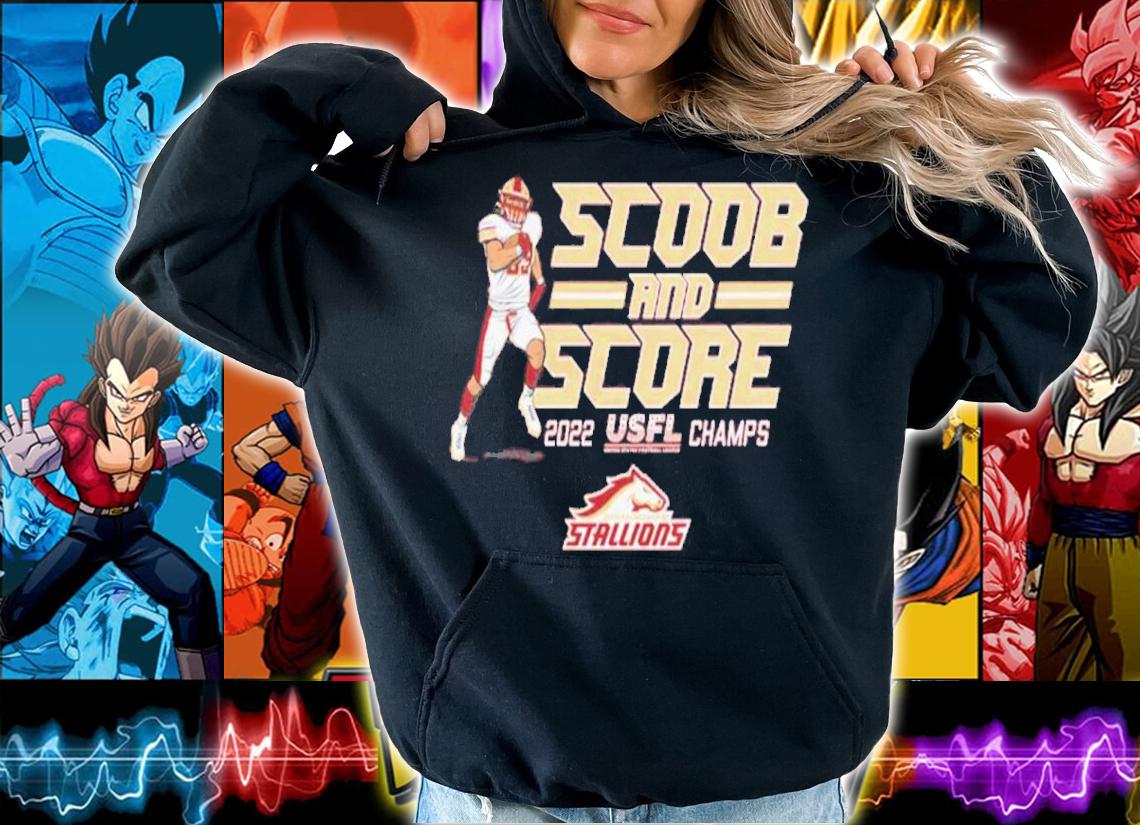 Birmingham Stallions Scoob and Score 2022 USFL Champs shirt t-shirt