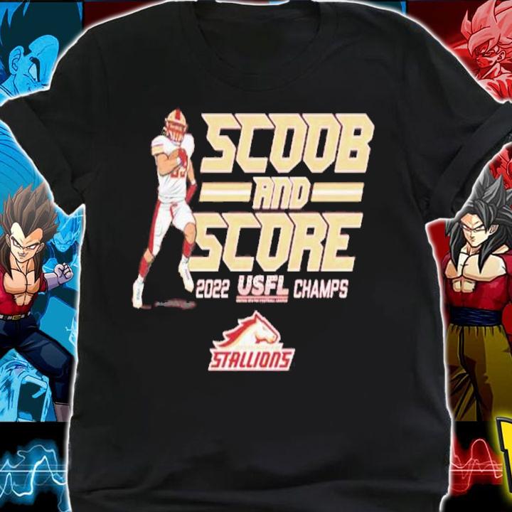 Birmingham Stallions Scoob and Score 2022 USFL Champs shirt t-shirt