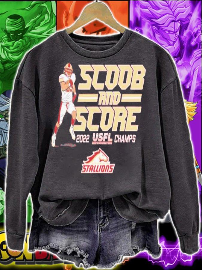 Birmingham Stallions Scoob and Score 2022 USFL Champs shirt t-shirt
