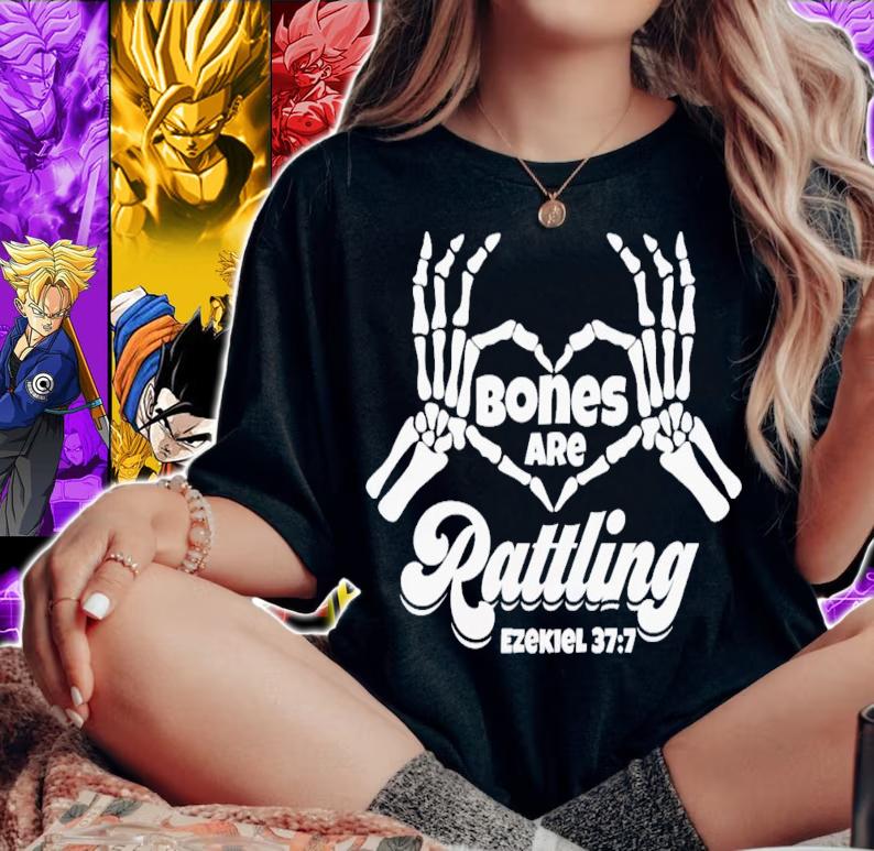 Bones Are Rattling Christian Halloween T-Shirt t-shirt woman shirt