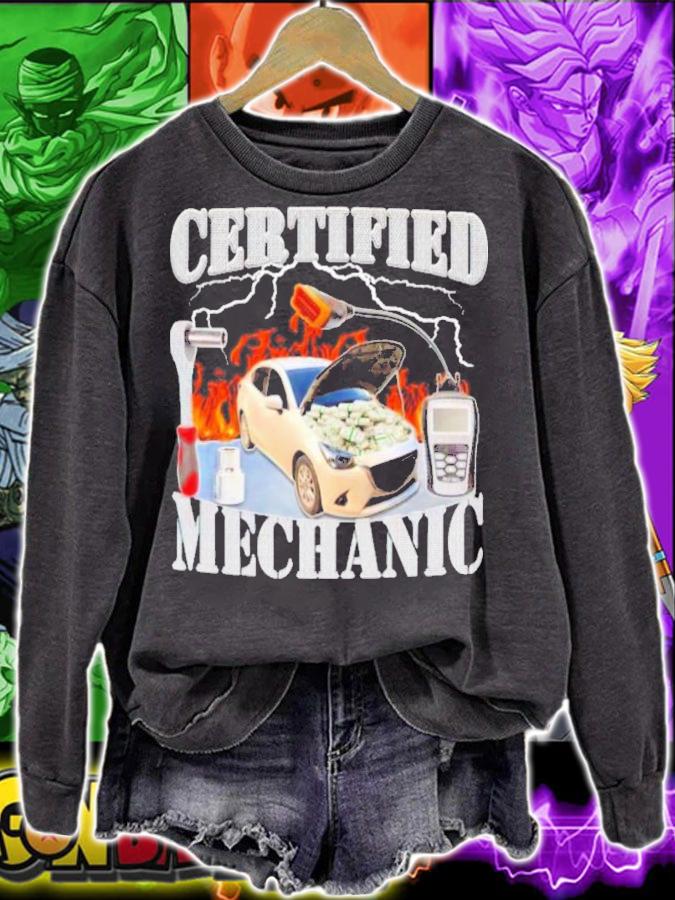 Certified Mechanic shirt t-shirt