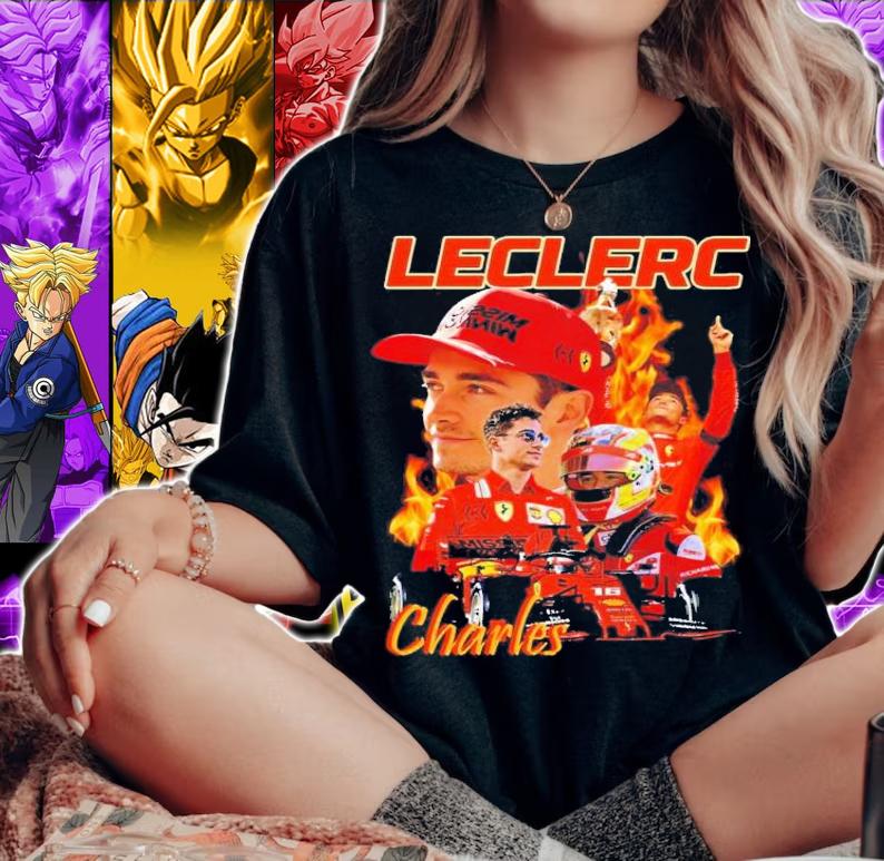 Charles Leclerc Fire T-Shirt t-shirt