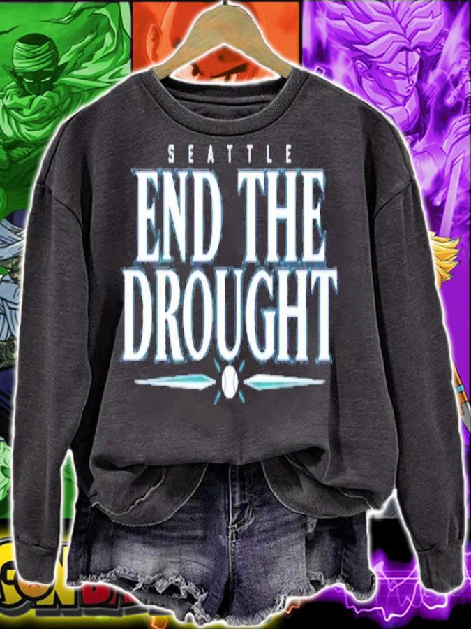 Seattle Baseball End The Drought shirt t-shirt sweatshirt