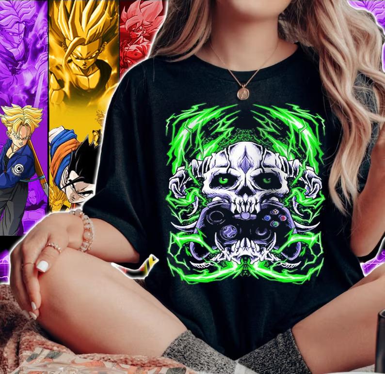 Skull Xbox Demon shirt t-shirt
