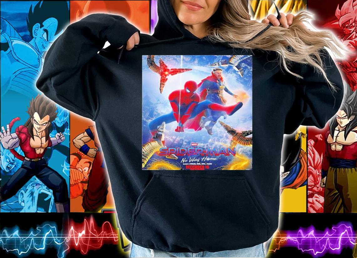 Spider-Man No Way Home Movie December 16 Shirt t-shirt hoodie