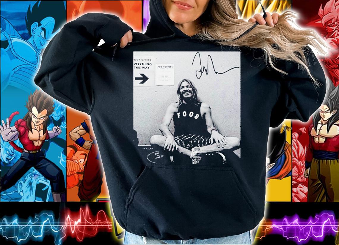 Taylor Hawkins Drummer signature shirt t-shirt hoodie