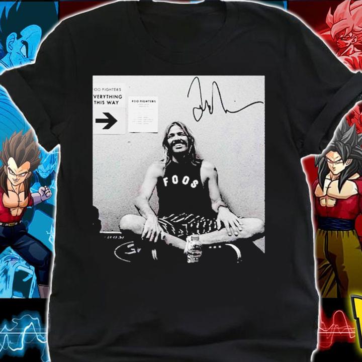 Taylor Hawkins Drummer signature shirt t-shirt shirt