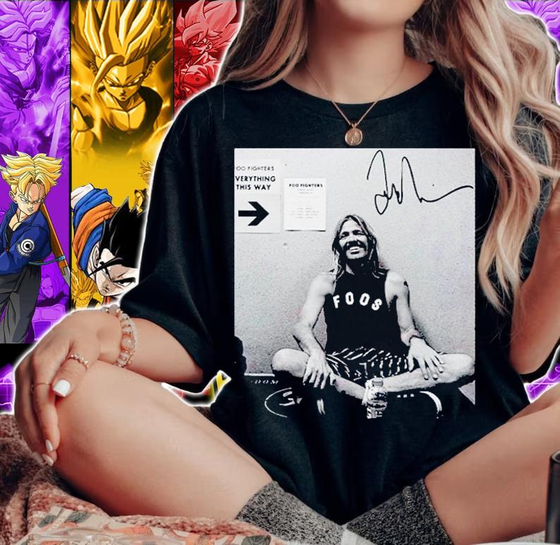 Taylor Hawkins Drummer signature shirt t-shirt woman shirt