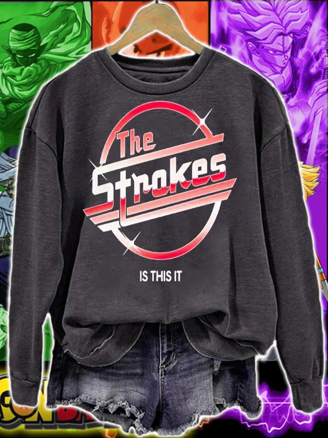 The Strokes Official Store Is This It Red Magna Logo Shirt t-shirt