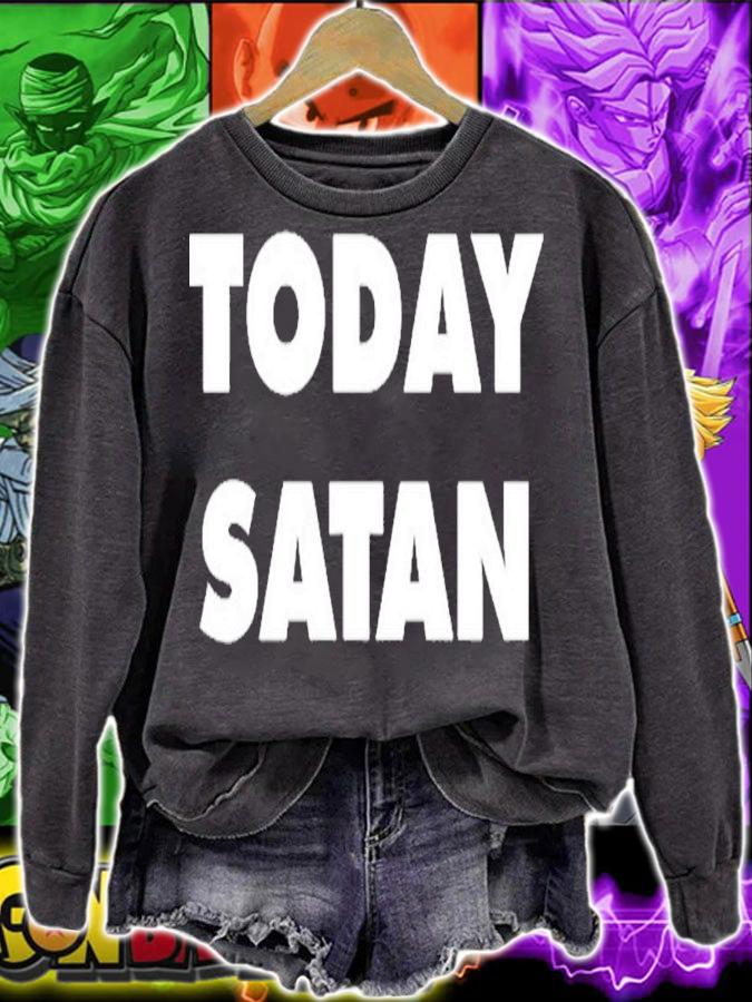 Today Satan shirt, hoodie, sweater and tank top t-shirt
