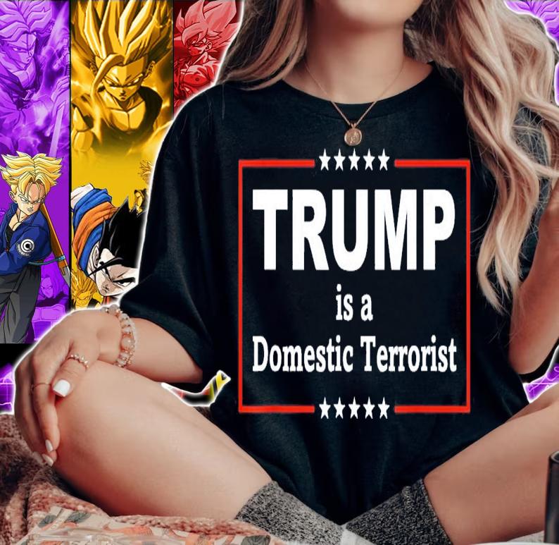 Trump Is A Domestic Terrorist T-Shirt t-shirt
