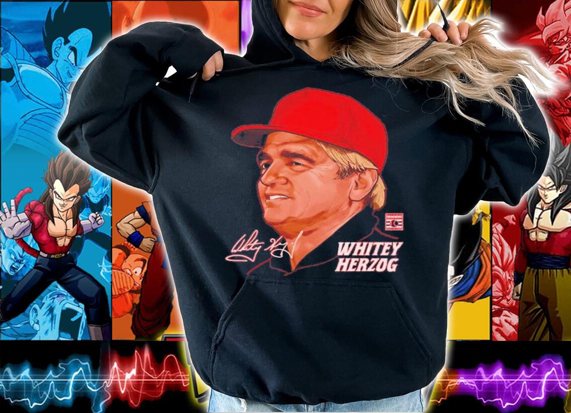 Whitey Herzog St. Louis Profile Baseball Shirt t-shirt
