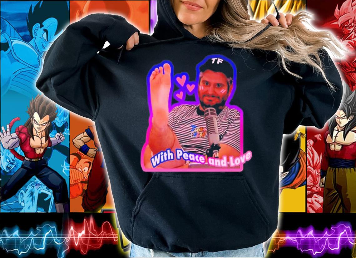 With Peace And Love Wikifeet Shirt t-shirt