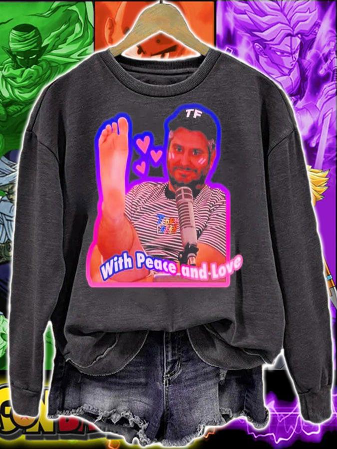 With Peace And Love Wikifeet Shirt t-shirt
