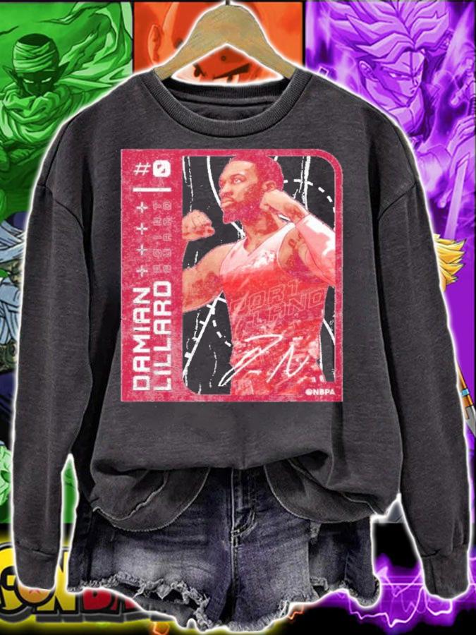 Damian Lillard Portland Card Basketball Shirt t-shirt sweatshirt