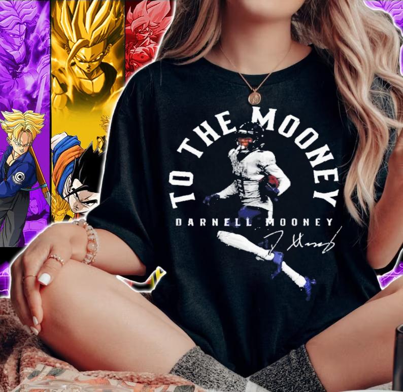 Darnell Mooney Arc Signature T-Shirt t-shirt woman shirt