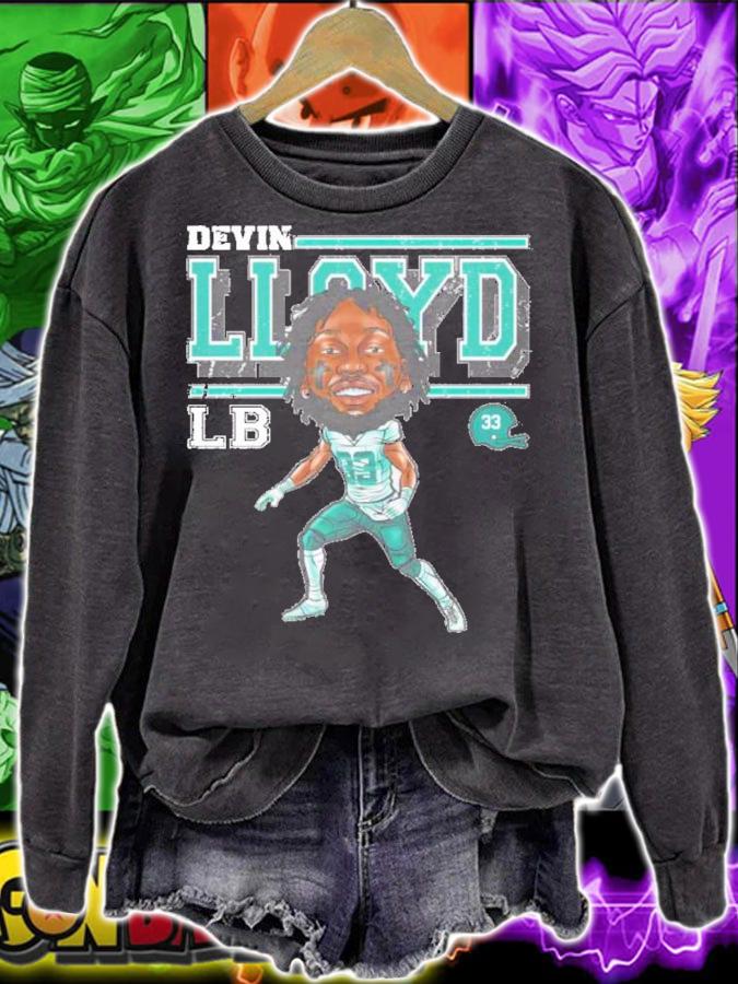 Devin Lloyd Jacksonville Cartoon Football Shirt t-shirt sweatshirt