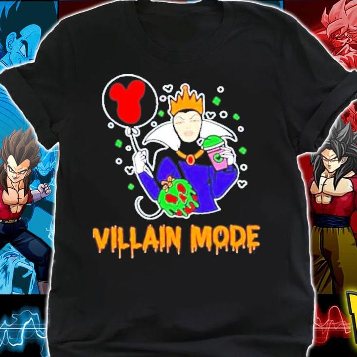 Disney Villains Mode Evil Queen Halloween 2022 shirt t-shirt