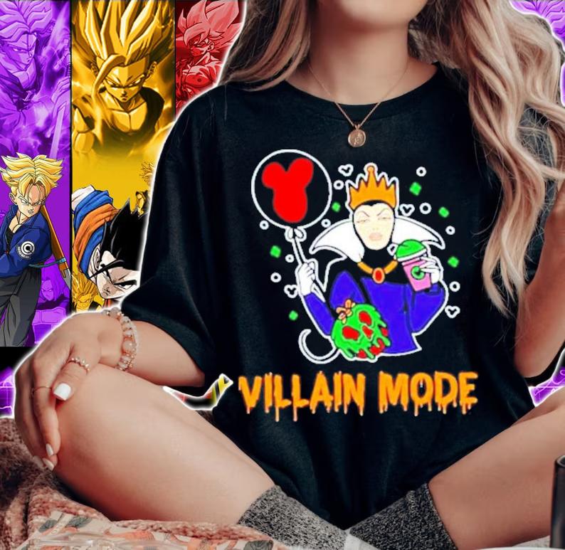 Disney Villains Mode Evil Queen Halloween 2022 shirt t-shirt