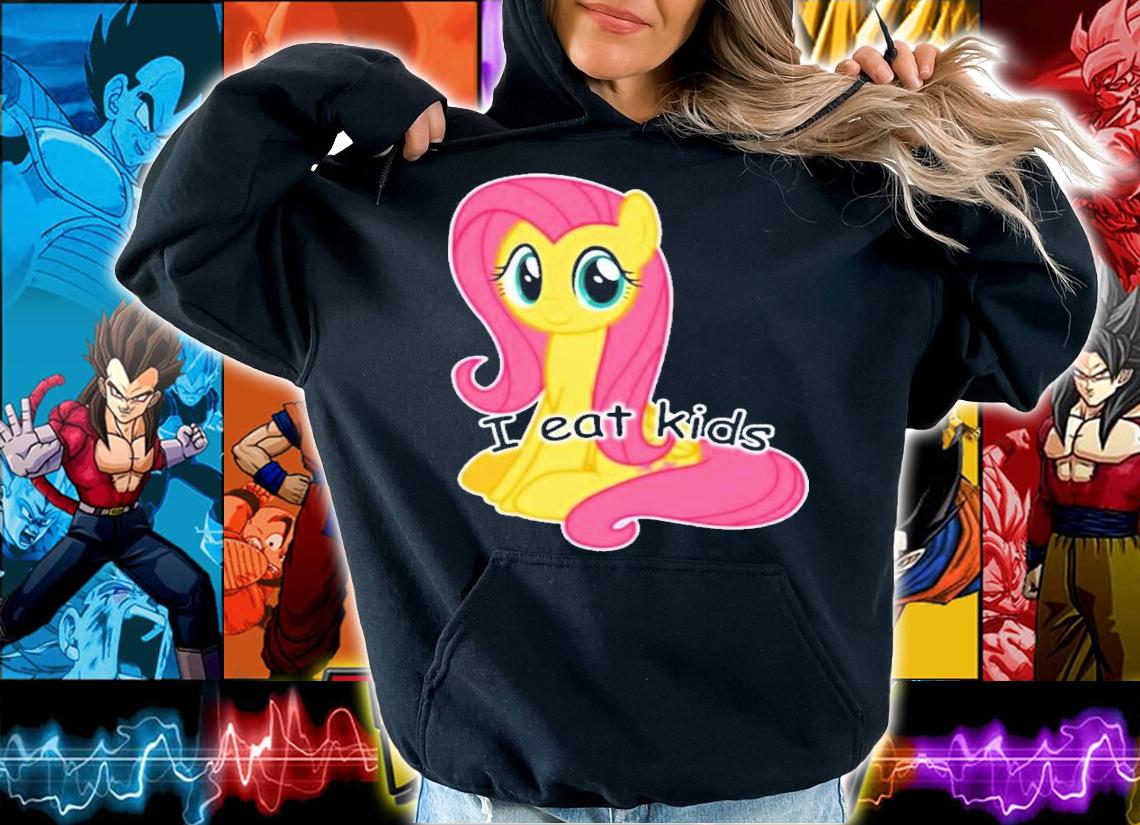 Fluttershy My Little Pony I Eat Kids T-Shirt t-shirt