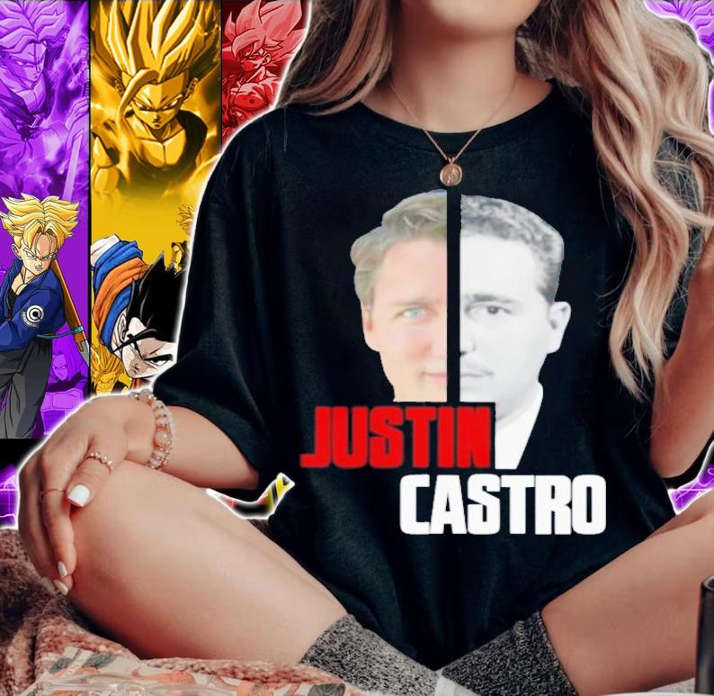 Justin Castro Rebel News Qubec Shirt t-shirt