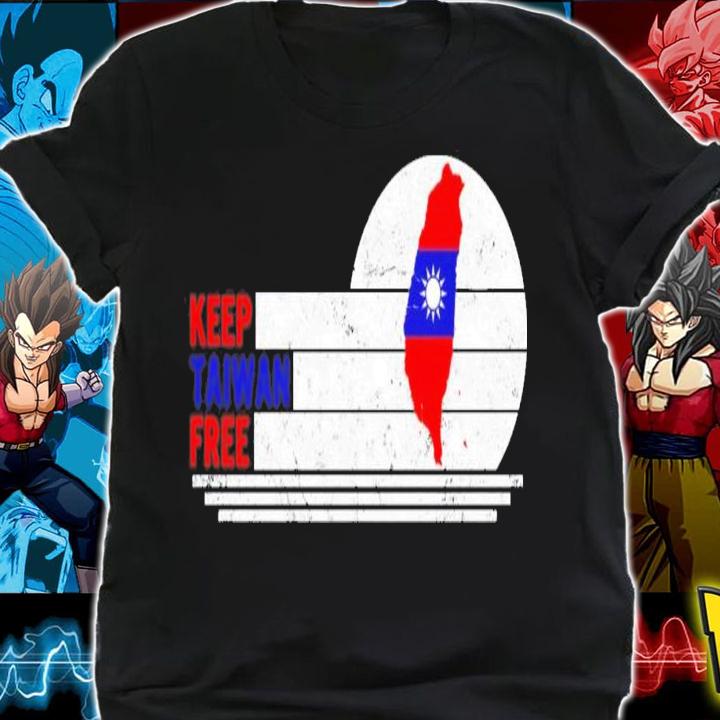 Keep Taiwan Free Flag Map T-Shirt t-shirt
