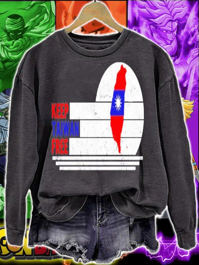 Keep Taiwan Free Flag Map T-Shirt t-shirt
