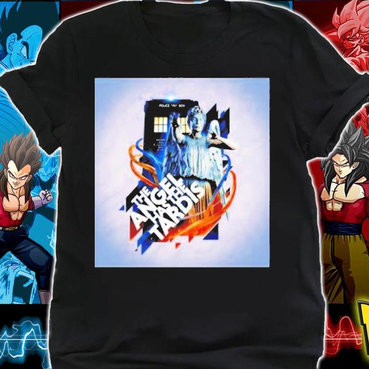 Police Public Call Box The Angel Has The Tardis Shirt t-shirt