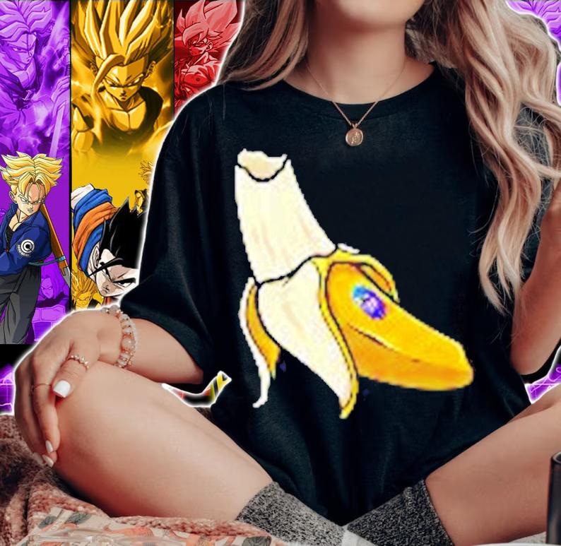 Raven X Nick Dark Zero Banana One More Bite T-Shirt t-shirt woman shirt