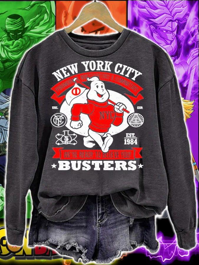 New York City Busters We're Ready To Believe You T-Shirt t-shirt sweatshirt