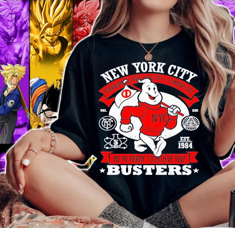 New York City Busters We're Ready To Believe You T-Shirt t-shirt woman shirt