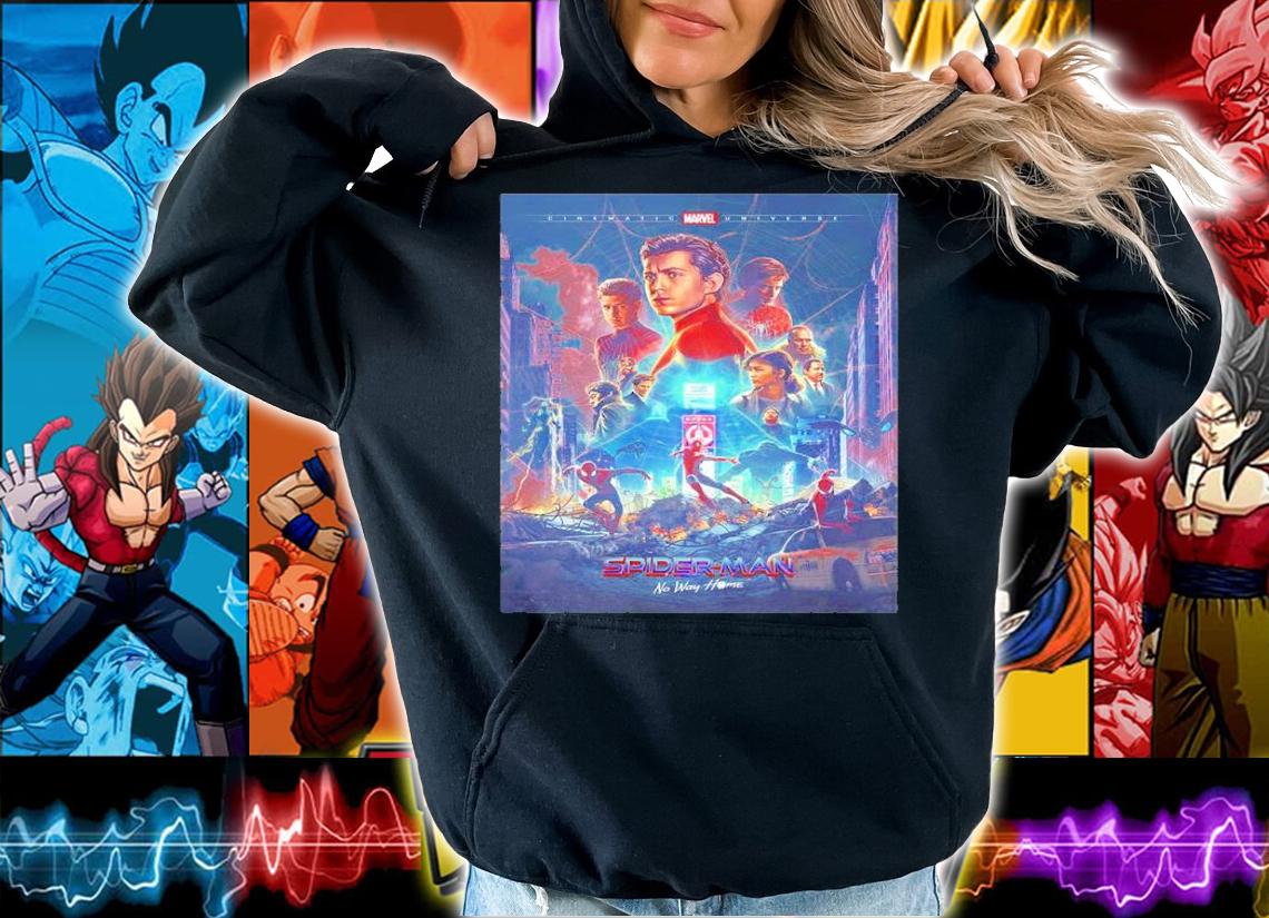 No Way Home Tom Holland Tobey Maguire Andrew Garfield Edited 1 Spiderman Shirt t-shirt hoodie