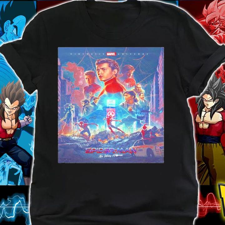 No Way Home Tom Holland Tobey Maguire Andrew Garfield Edited 1 Spiderman Shirt t-shirt shirt