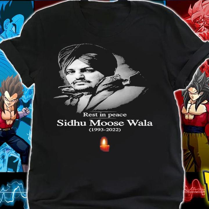 Rest In Peace Sidhu Moose Wala Rip 1993 2022 T-Shirt t-shirt