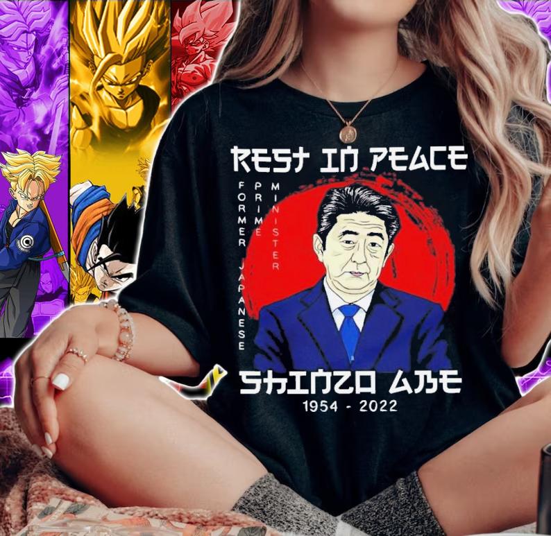RIP Pray For Shinzo Abe Shirt t-shirt