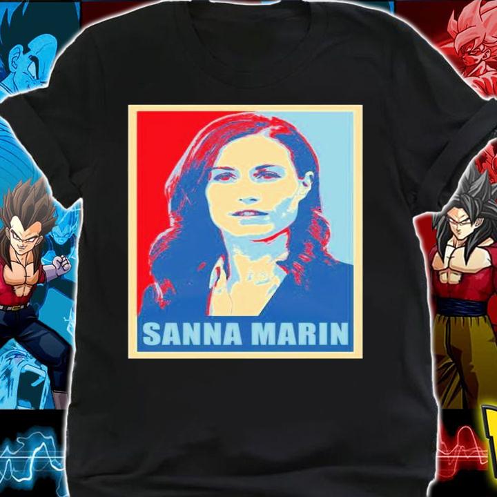 Sanna Marin Prime Minister Of Finland Hope T-Shirt t-shirt