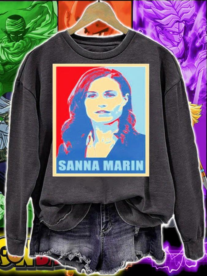 Sanna Marin Prime Minister Of Finland Hope T-Shirt t-shirt