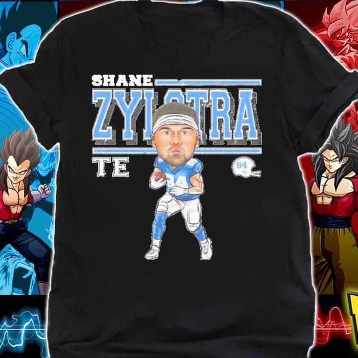 Shane Zylstra Detroit Cartoon Football Shirt t-shirt shirt