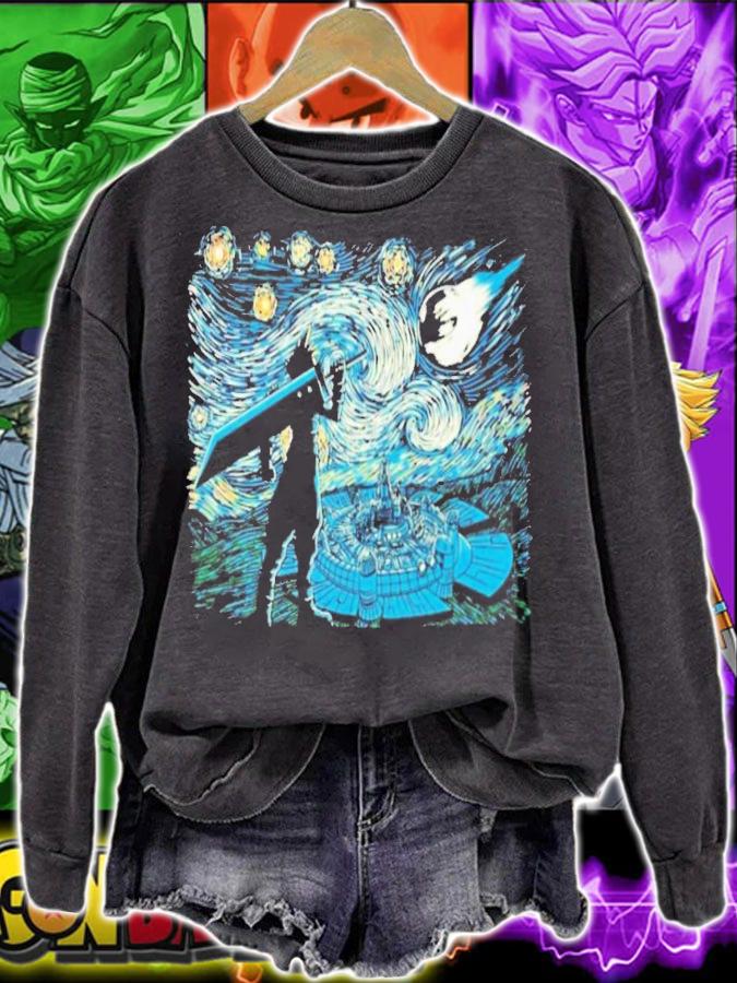 Starry Fantasy 2 Final Fantasy T-Shirt t-shirt sweatshirt