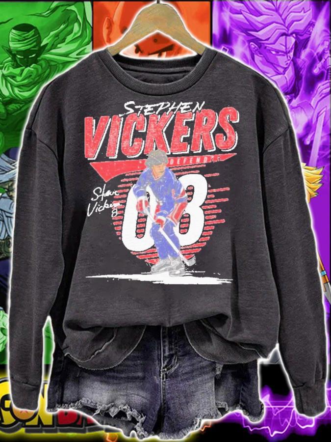 Stephen Vickers New York R Comet Hockey Signatures Shirt t-shirt