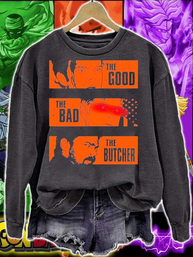 The Boys the good the bad the Butcher shirt t-shirt
